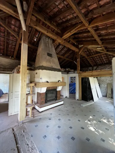 Rénovation complète d'une maison ancienne à Soustons