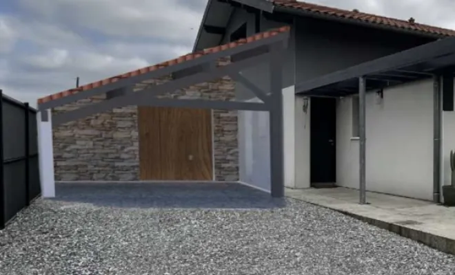 Création de Carport + Garage, Capbreton, SUD-RENOV