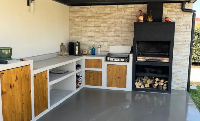 Création cuisine d'été, Tyrosse , Capbreton, SUD-RENOV