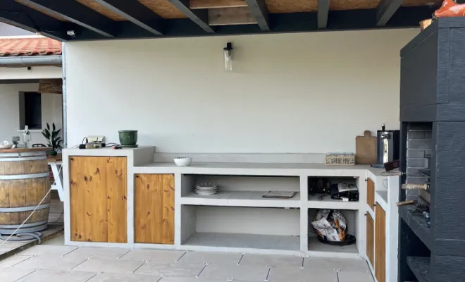 Création cuisine d'été, Tyrosse , Capbreton, SUD-RENOV