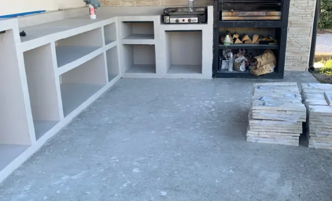 Création cuisine d'été, Tyrosse , Capbreton, SUD-RENOV