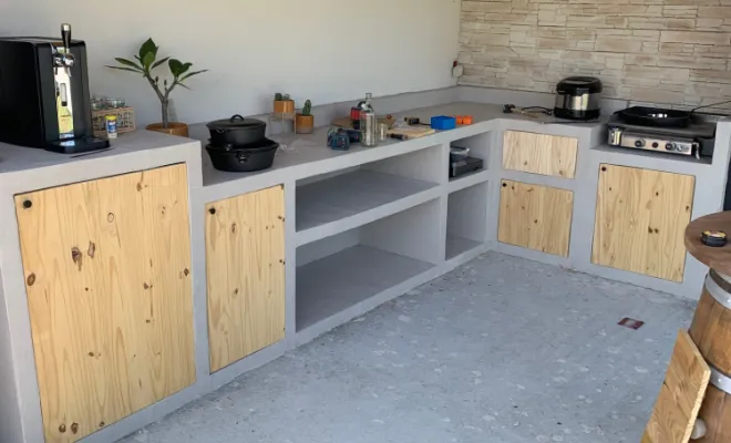 Création cuisine d'été, Tyrosse , Capbreton, SUD-RENOV